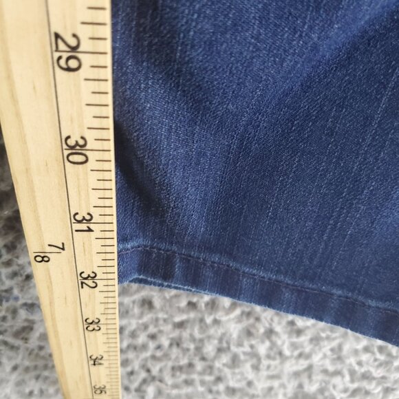 Banana Republic Jeans Womens Size 26 Blue Skinny Straight Stretch Mid-Rise Denim - Picture 7 of 12